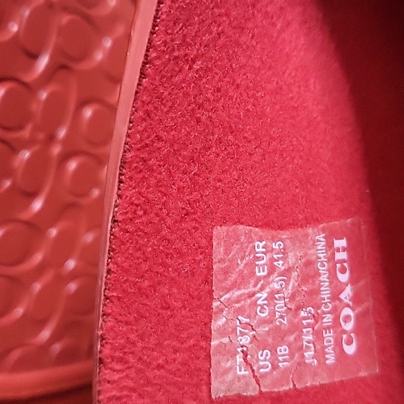 Coach Signature Rain Boots - Picture 3 of 5